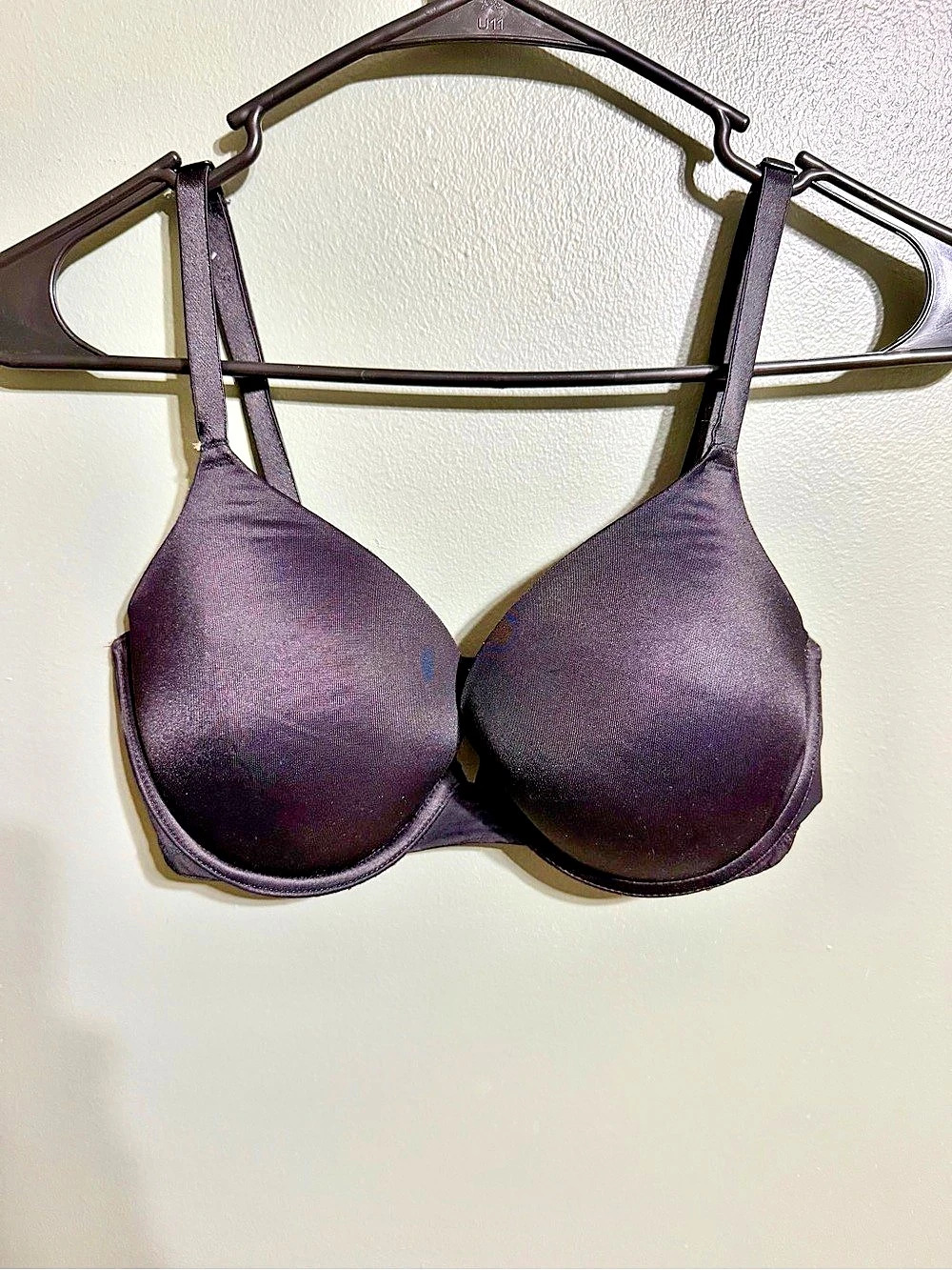 PINK Victoria's Secret Wear Everywhere Push-Up Bra Black 34D